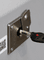 2-point locking mechanism (top and bottom) with patented integral cylinder with 4 billion key combinations