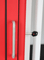 The handle is made from aluminium alloy and designed to detach from the face of the door if excessive force is applied. 