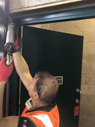 Expert Installation of Fire Door